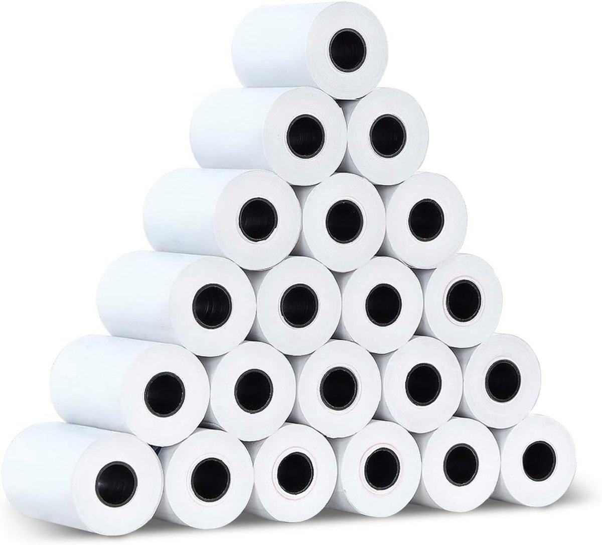 Thermorollen - Bonrollen Kassarollen - Labels Printen - Pure Pulp Papier - 57 mm x 15 m - Wit