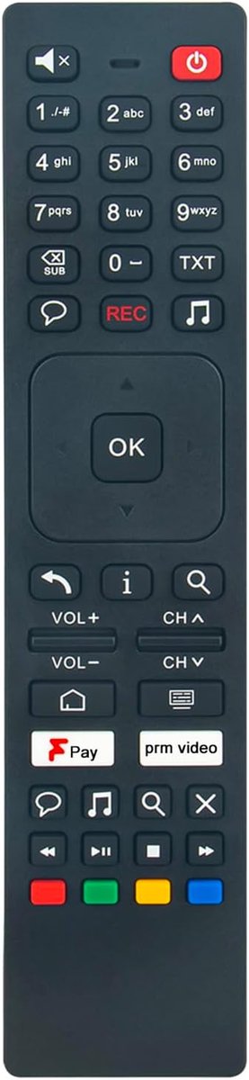 Universele Afstandsbediening voor 4K TV Streaming Smart Set Top Box