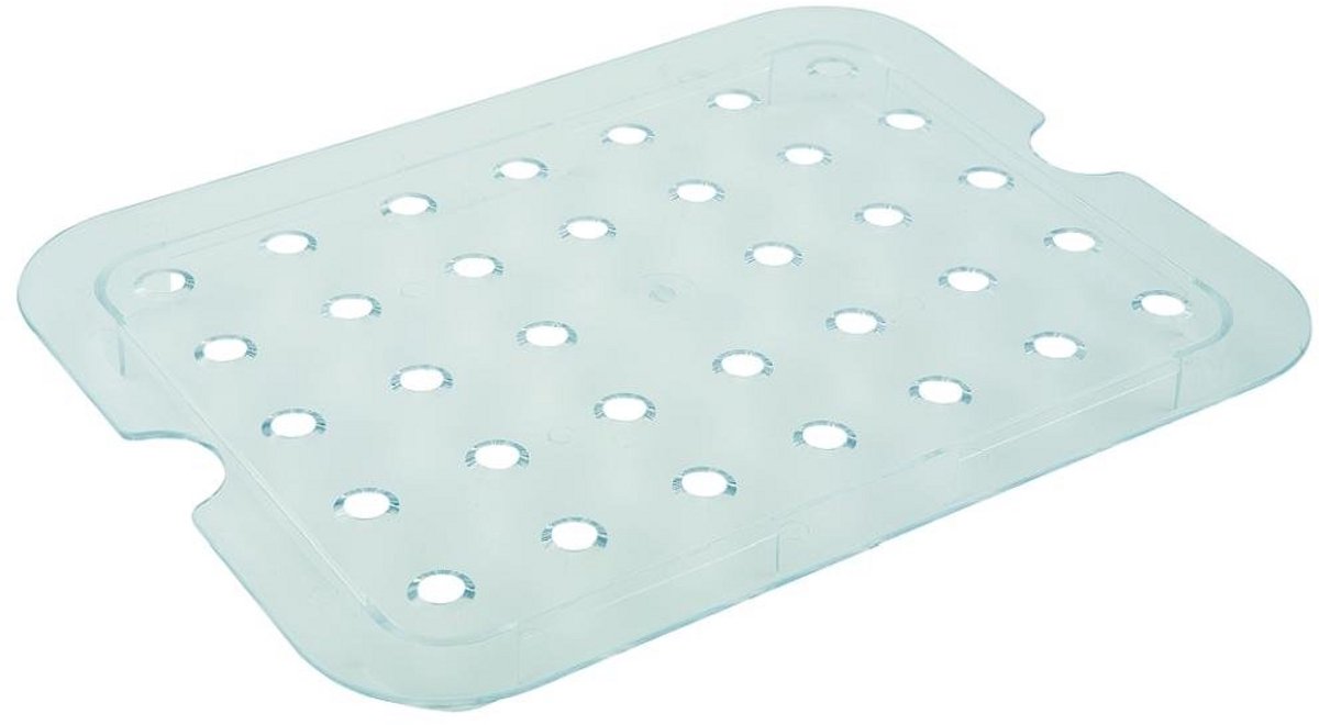 Professionele Polycarbonaat Lekbak GN 1/1 - Afdruiprek voor Horeca en Buffet