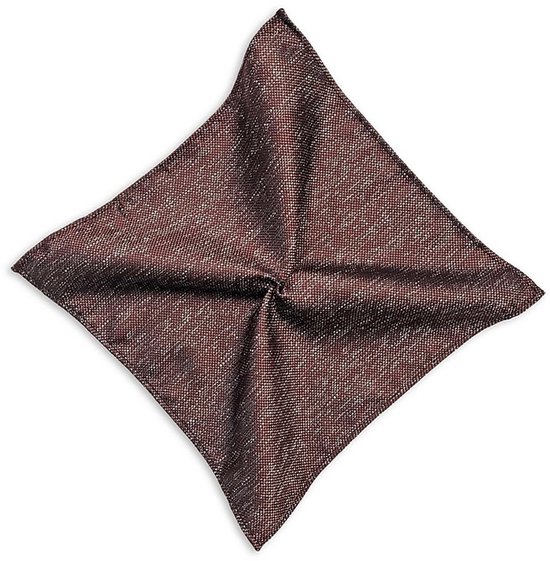 Sir Redman - Pochets - pochet Royal Ruby - bordeaux / zwart / wit