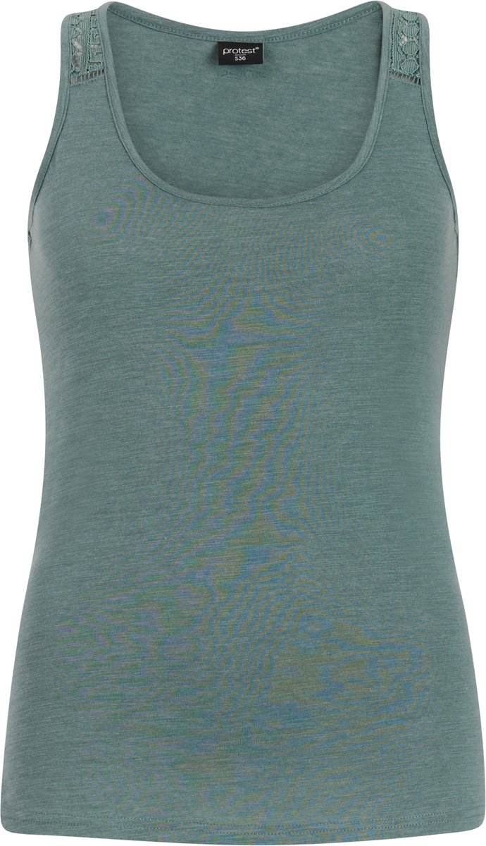 Protest PRTImpulses – Tanktop Dames – Mouwloos – Ronde hals Groen