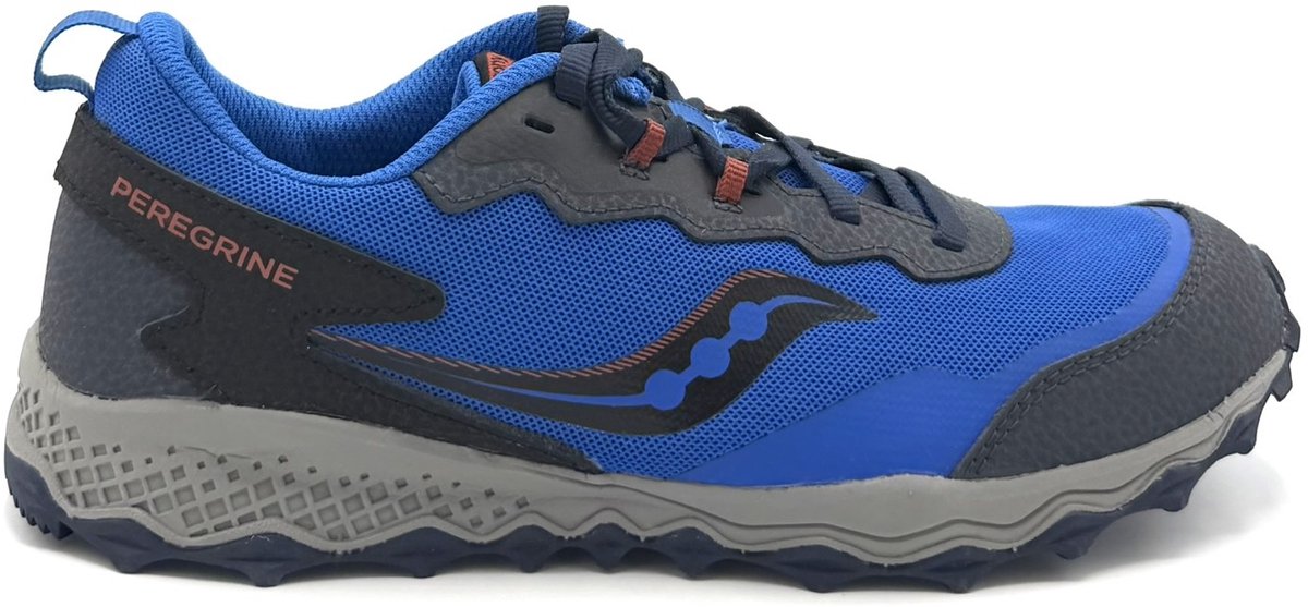 Saucony Peregrine- Sneaker/ Trailschoenen Blauw