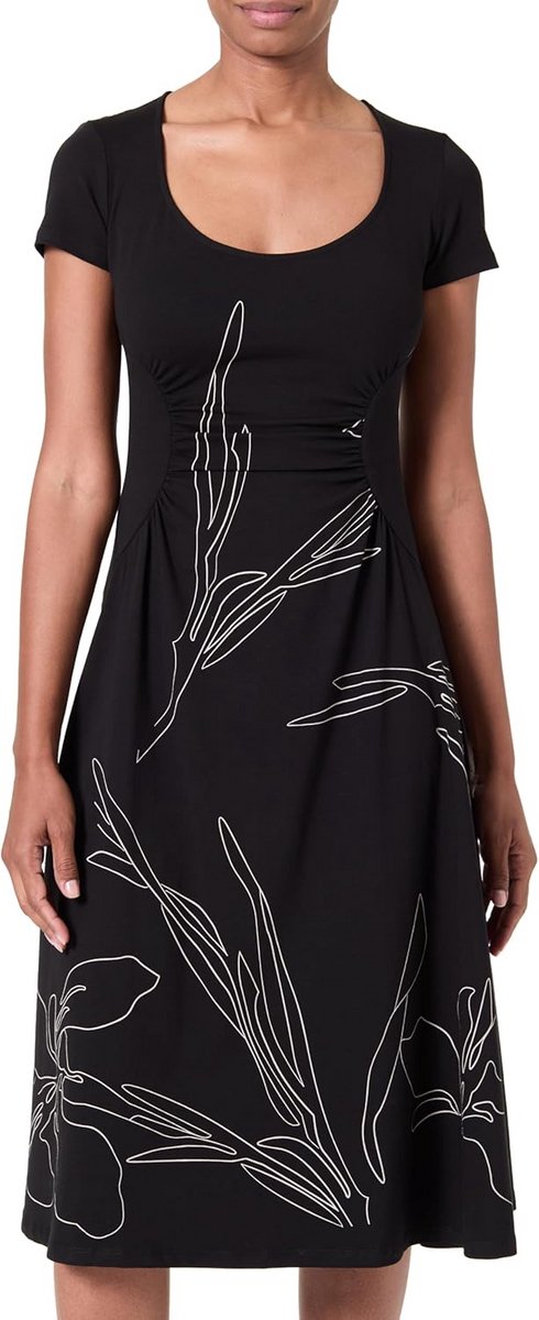 Casual damesjurk met unieke print