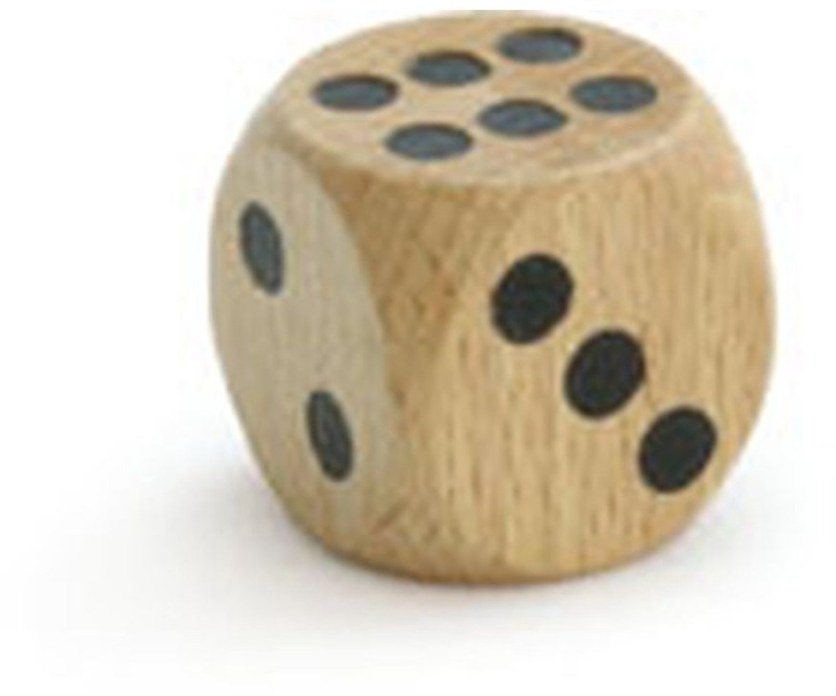 Vilac dobbelstenen set 3 cm - educatief speelgoed voor kinderen.