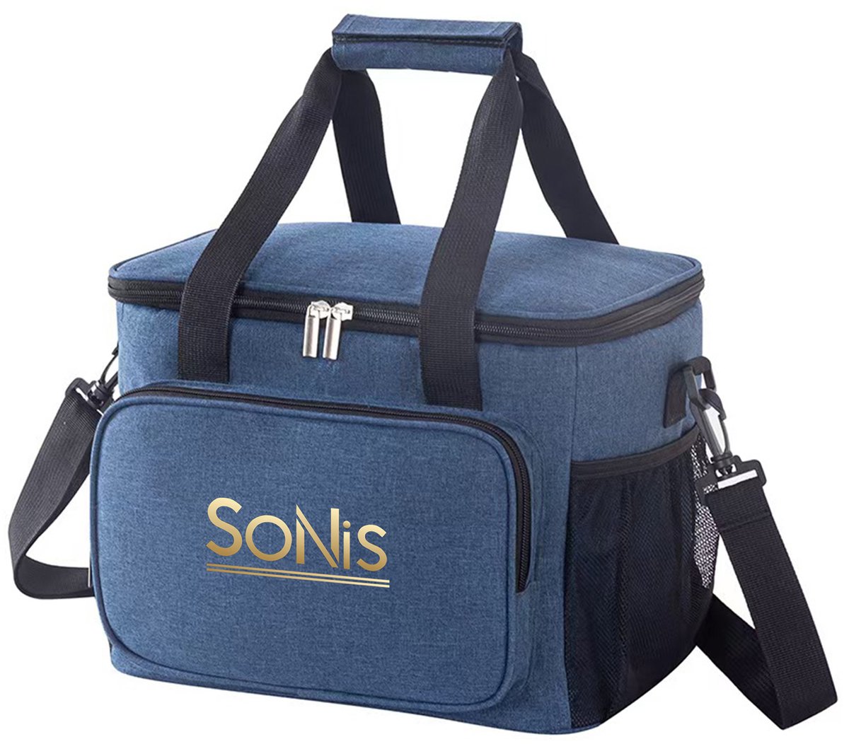 SoNis Koeltas - Koeltassen - Koeltas Lunch - Geïsoleerde Koeltas - Lunchtas - 25 liter - Blauw
