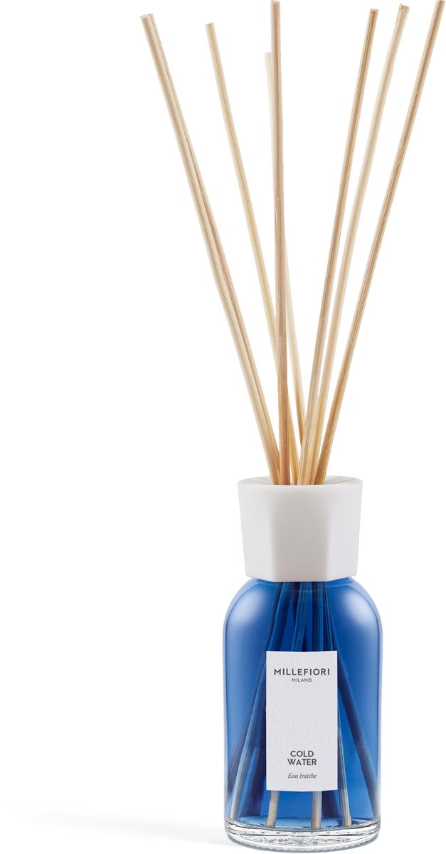 Millefiori Milano - Geurstokjes 250 ml - Cold Water - 4 tot 5 maanden