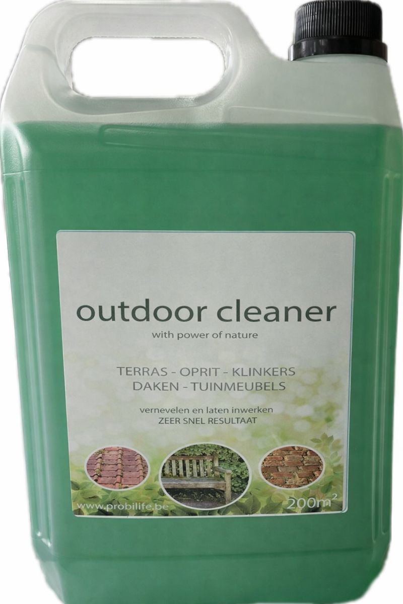 Probilife - Outdoor cleaner - voor 200m2 - terras - dak - oprit - tuinset - ecologische reiniger
