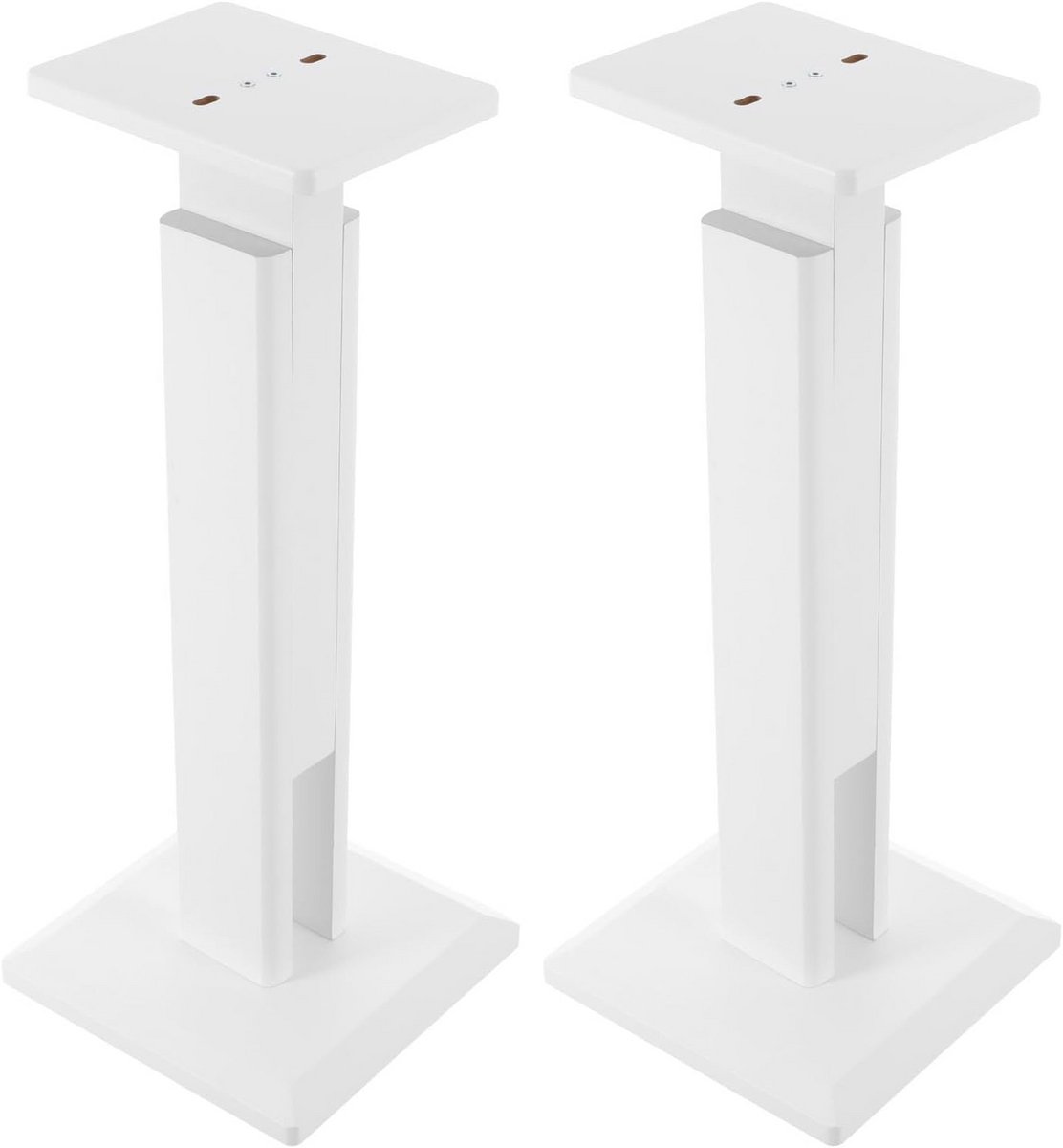 Set van 2 In hoogte Verstelbare Speaker Stands (65-85 cm) - Stabiel & Vrijstaand