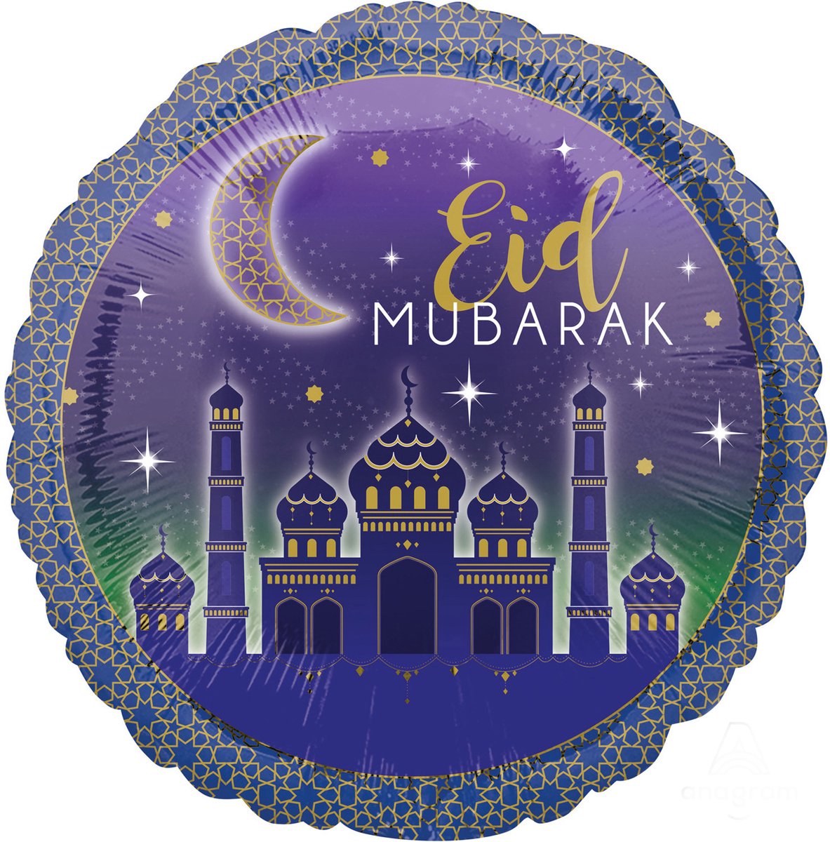 Amscan - Eid Mubarak - Folieballon