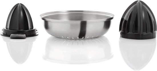 Aurixi® Citruspers electrisch - Citruspers - Sinaasappelpers - Zilver - ‎15cm x 16cm x 26cm van Merkloos — afbeelding 2