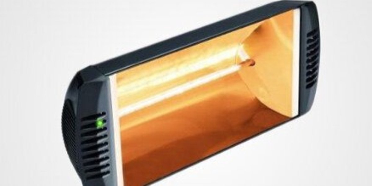 Heliosa 66 RC Black terrasverwarming met afstandsbediening