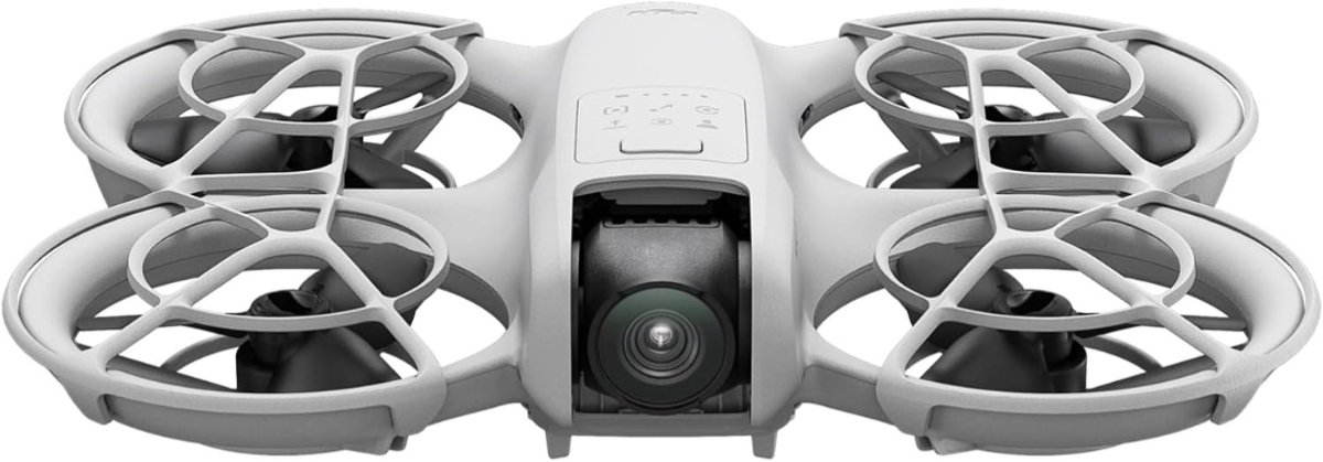 AMA® Drone met Camera - Mini Drone - Drone - Geen Controller Meegeleverd - Grijs