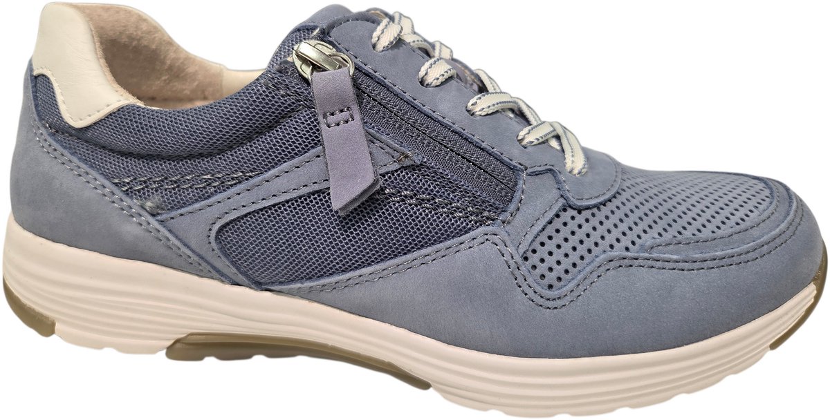Gabor 86.978.26 Rolling Soft Sneakers Blauw Nubuck Dames - Blauw - 38