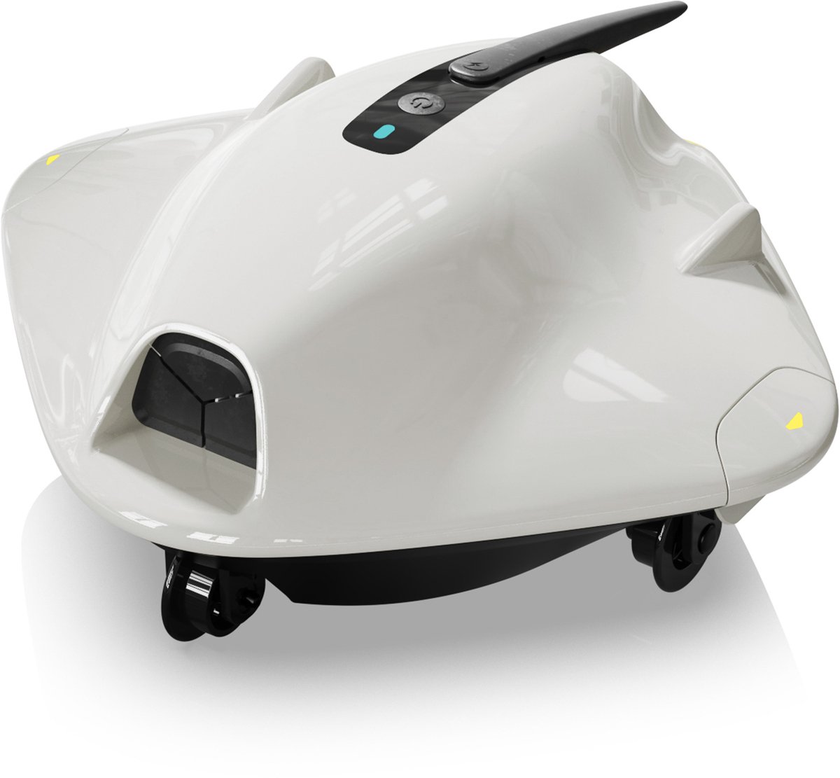 Zwembadrobot Draadloos - 130 Minuten Vloerreiniging - Zwembadstofzuigers - 40W Dubbele Aandrijfmotor -240μm - Wit