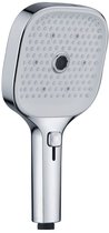 Milton Douchekop - Handdouche – 3 standen – Hoge Druk – Waterbesparend – Chroom - Handdouchekop Deluxe Series