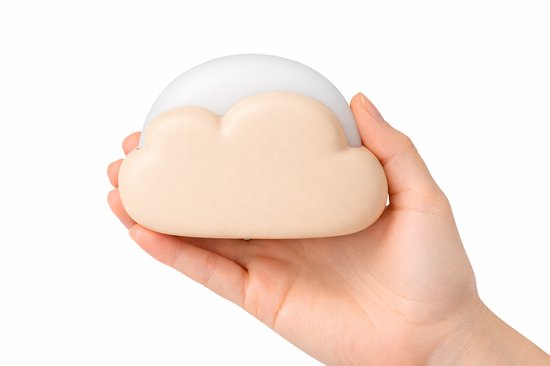 Nachtlamp - Wolk - beige - Oplaadbaar - 3 Standen