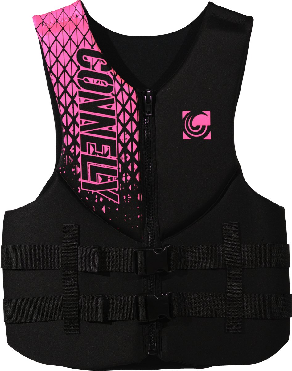 Connelly Dames Neopreen Zwemvest – CE 50N – Promo Dames Vest – Roze – Maat XL