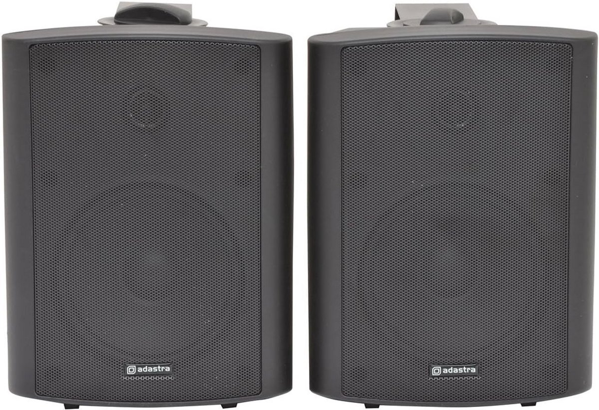Actieve Monitor Luidspreker Set 30W RMS - Zwart - Voor Thuisgebruik en Achtergrondmuziek