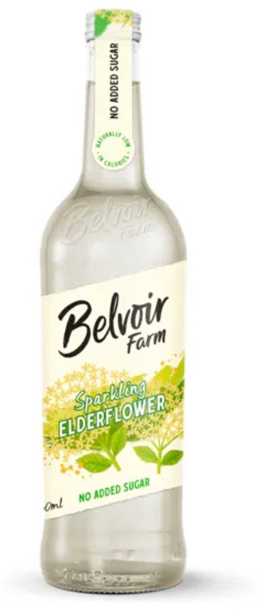 Belvoir Farm Elderflower Pressé Bio - 6x 750ml