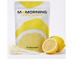 MoMorning - Ochtenddrankje - Elektrolytenmix met Caffeine - Citrus Sunrise Smaak - 30 Porties