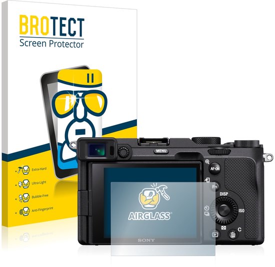 BROTECT - Protecteur d'écran pour Sony A7C - Film de protection Verre de protection transparent