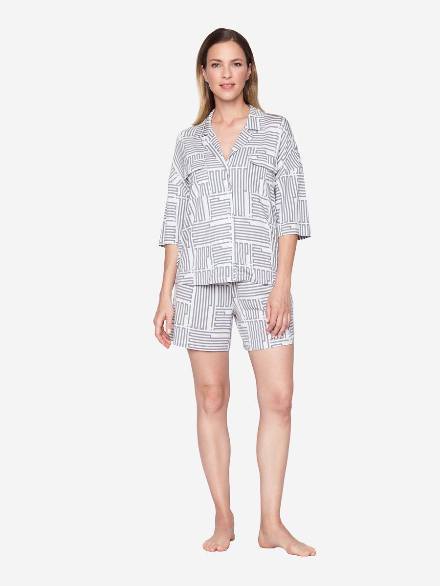 Joop! Schlafshorts Modern Deco