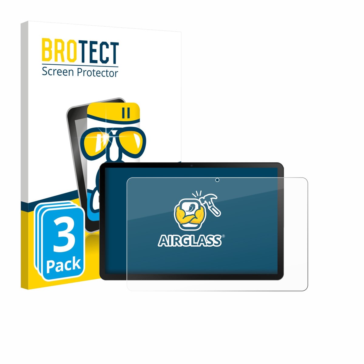 Screenprotector 3 Stuks voor Ainmel G9 11.5" (1. Gen.) Beschermglas transparant