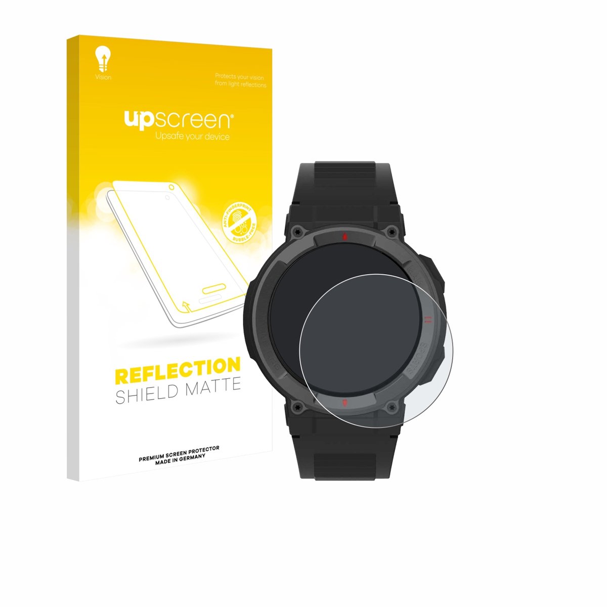 upscreen - Screenprotector voor Denver SWG-339 - Folie Beschermfolie anti glare matte