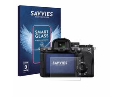3 Stuks Savvies Screenprotector - geschikt voor Sony Alpha 7 V (ILCE-7M5) - beschermfolie glas transparant