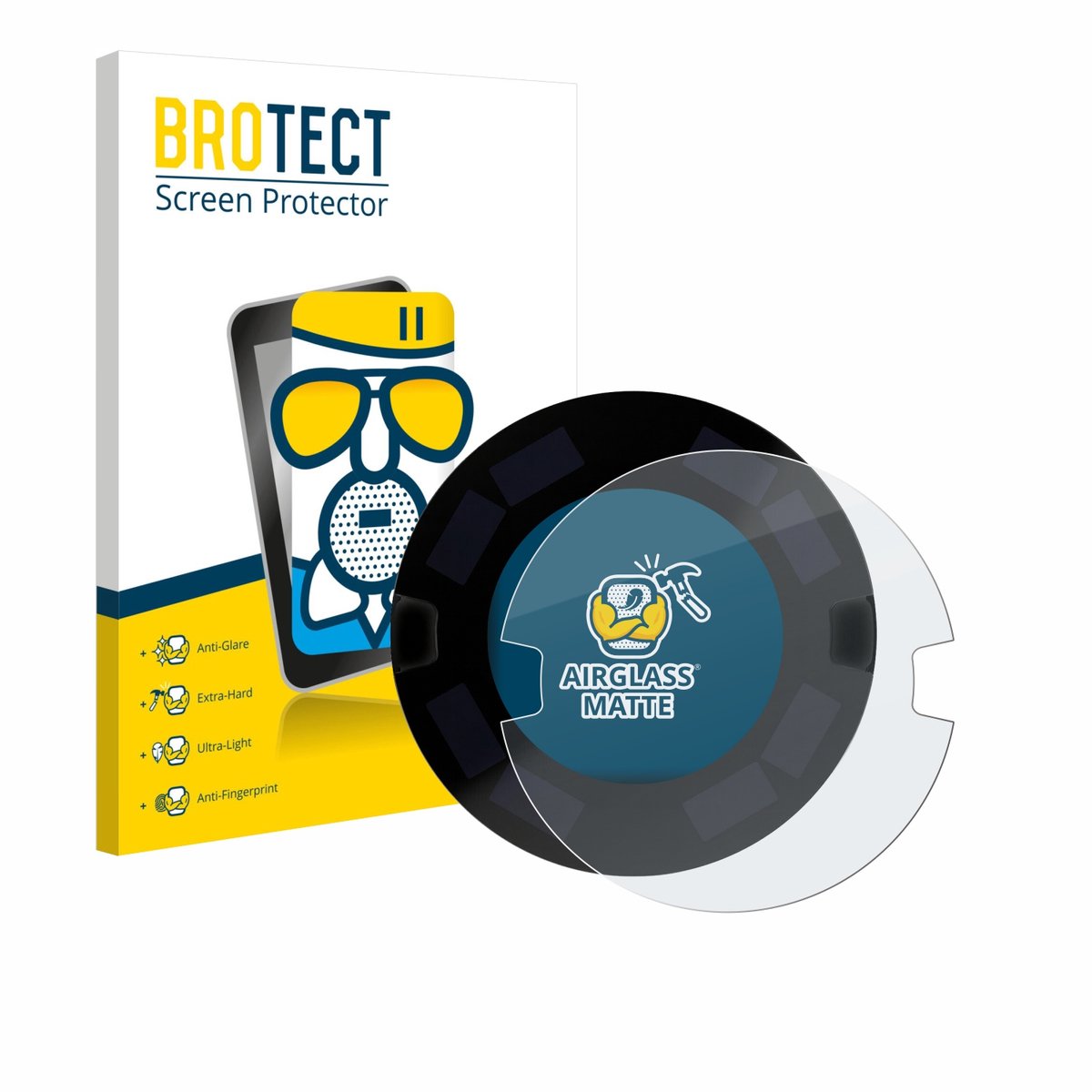 BROTECT - Screenprotector voor OOONO P-DISC NO3 - Folie Beschermfolie Beschermglas matte