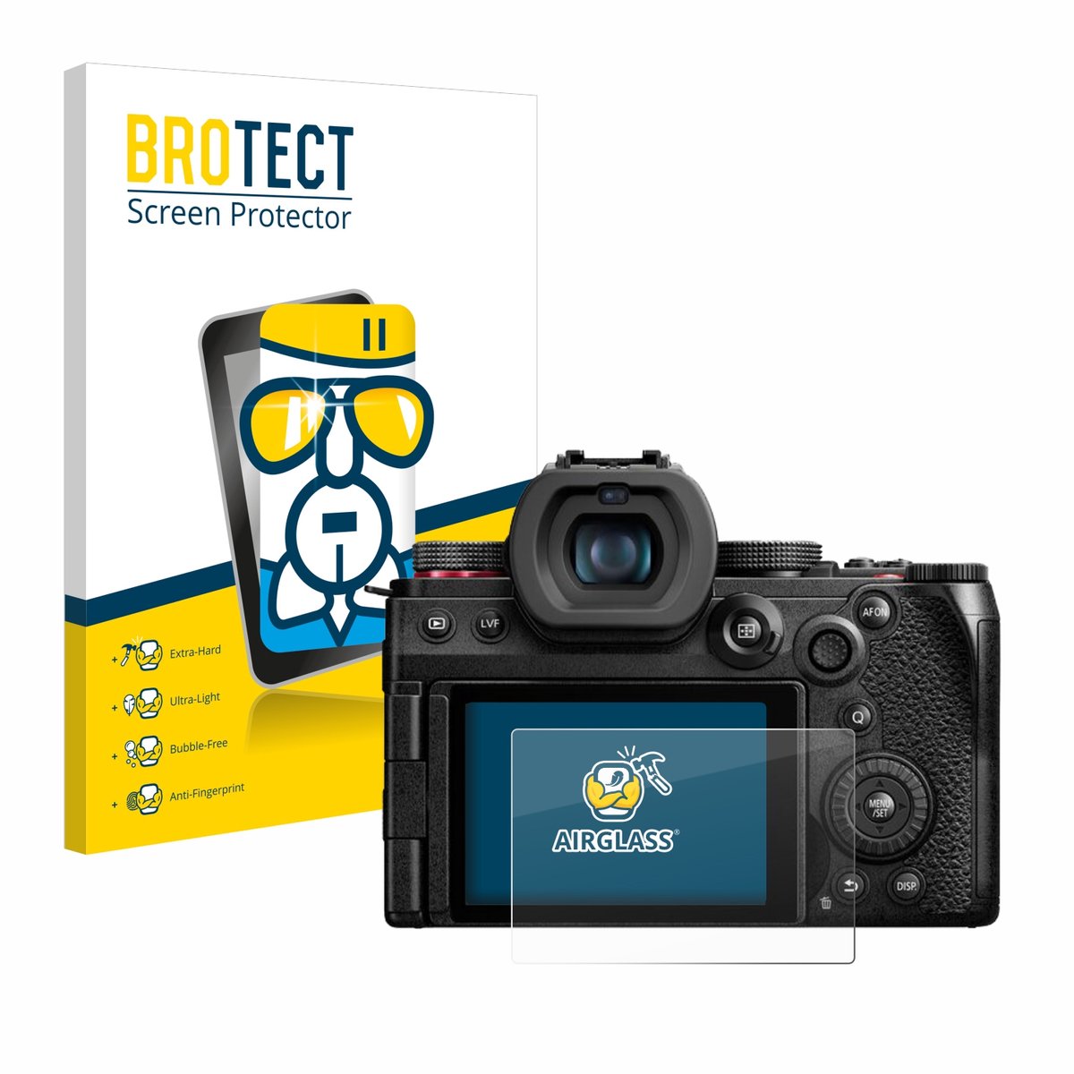 Screenprotector voor Panasonic Lumix DC-G9 II Beschermglas transparant