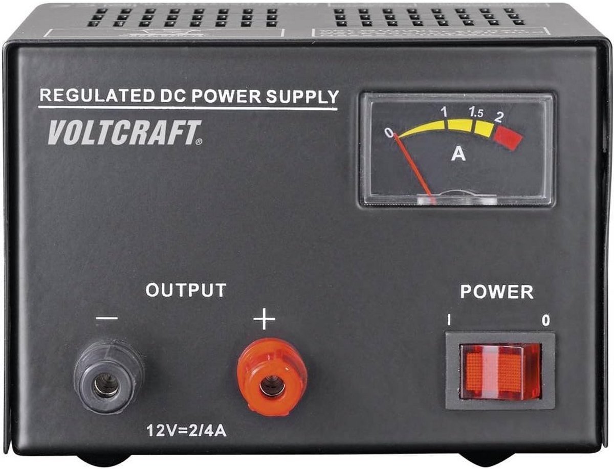 Labvoeding 12V DC 2A 25W met Vaste Spanning - Professionele DC Voeding