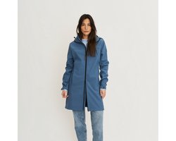 Travelin' Marja Dames - Softshell Jas - Waterdicht - Blauw
