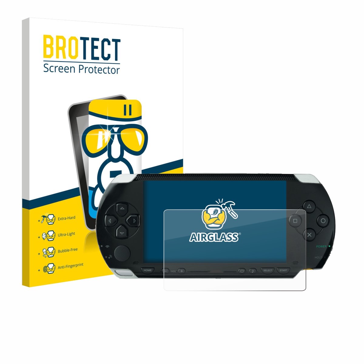Screenprotector voor Sony PSP 1000 Beschermglas transparant