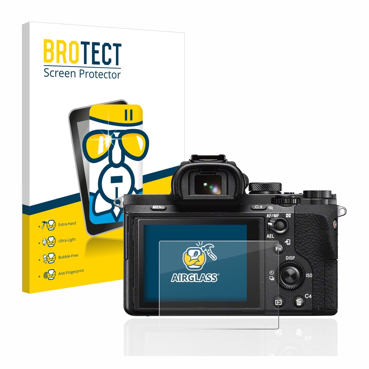 Screenprotector voor Sony Alpha 7 II (ILCE-7M2) Beschermglas transparant