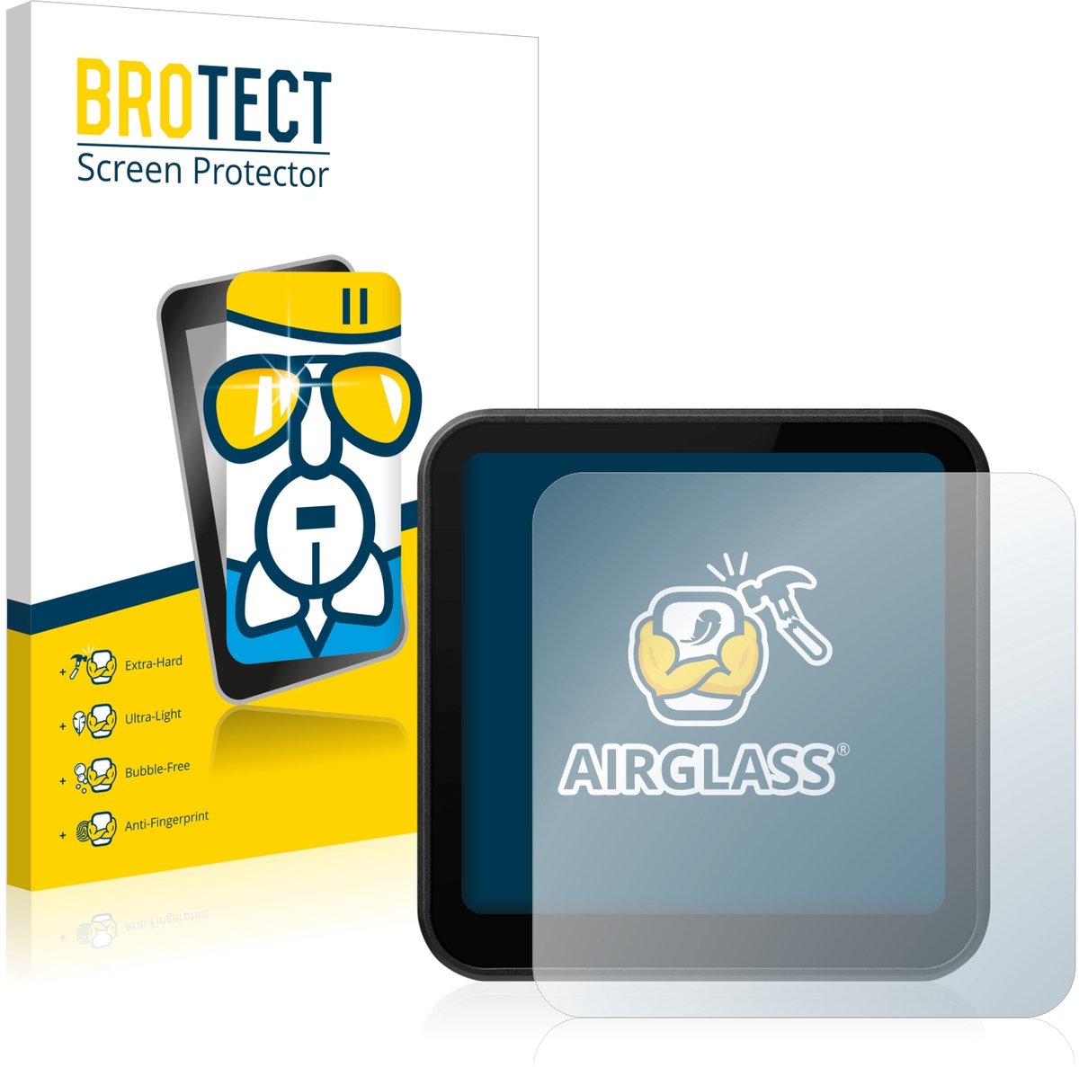 Screenprotector voor DJI Action 2 Beschermglas transparant