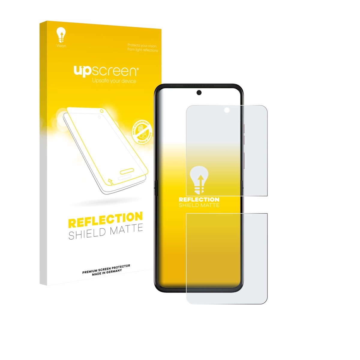 upscreen - Screenprotector voor Motorola Razr 2025 - Folie Beschermfolie anti glare matte