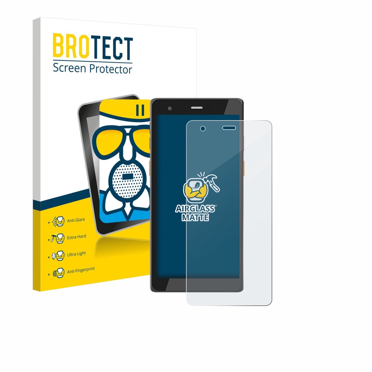 BROTECT - Screenprotector voor Scorpion 6X V2 - Folie Beschermfolie Beschermglas matte