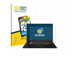 BROTECT - Screenprotector voor MSI Vector A18 HX 2025 - Folie Beschermfolie transparant