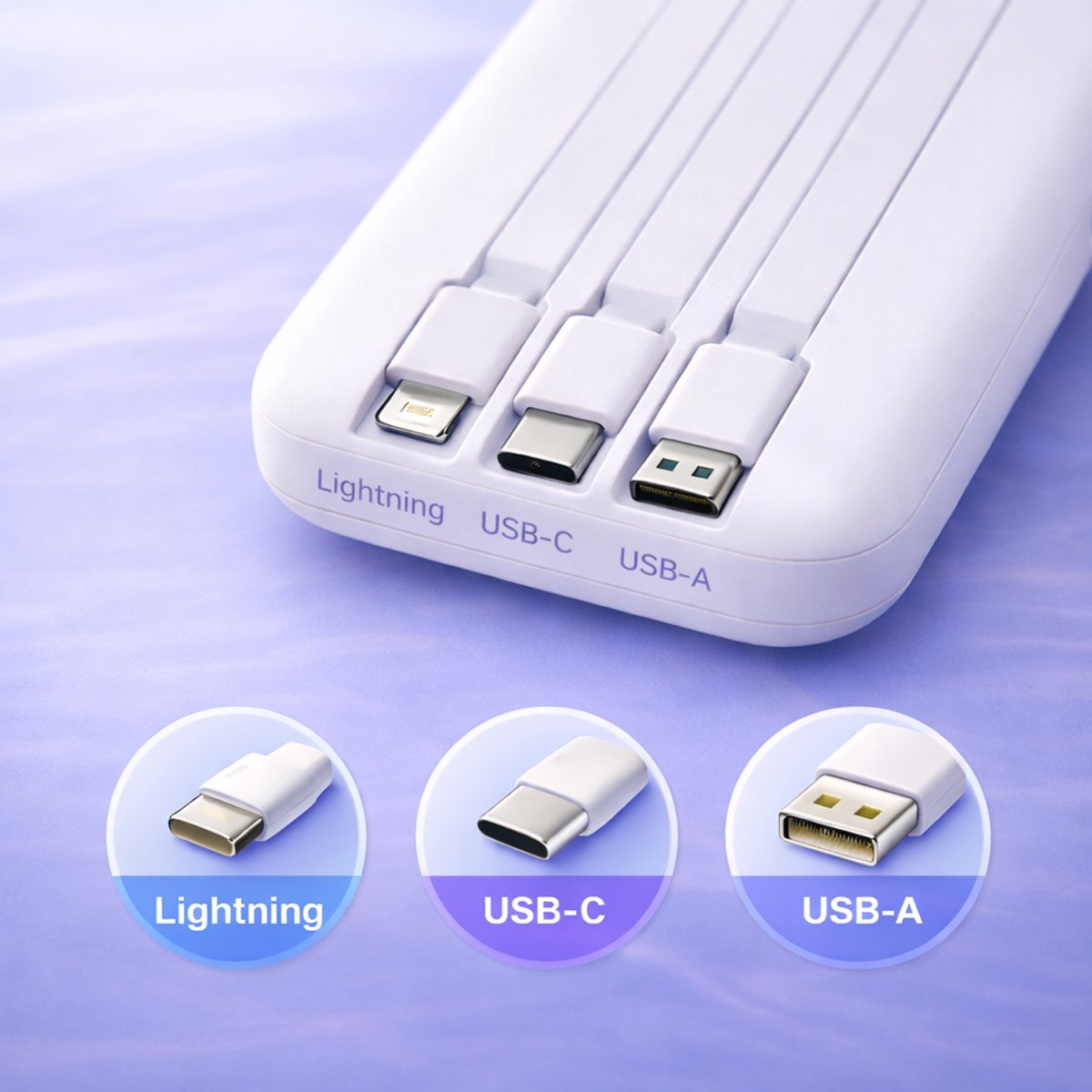 The Smart Place 10.000mAh Powerbank Magnetisch Draadloos Opladen - afbeelding 3