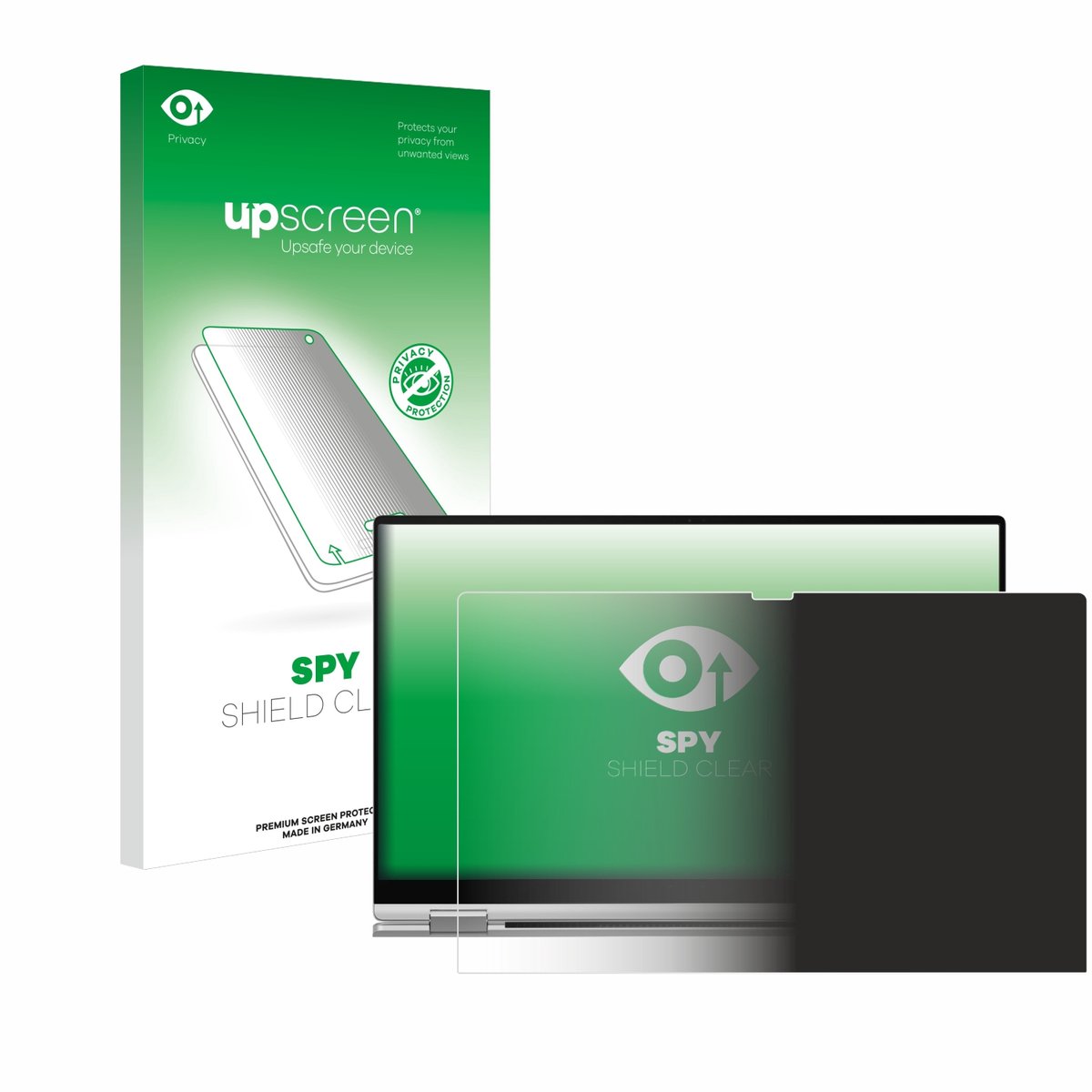 upscreen - privacy screenprotector voor Samsung Galaxy Book Pro 360 13" - Folie Beschermfolie Blauwlichtfilter
