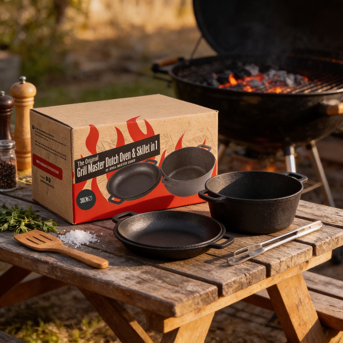 Grill Grill Master Dutch Oven Skillet - afbeelding 5