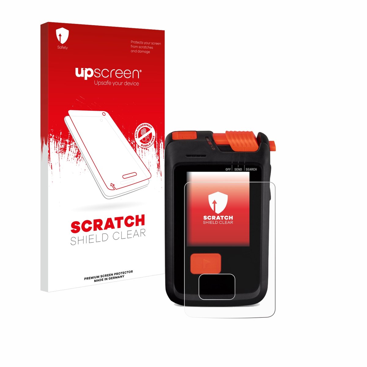upscreen - Screenprotector voor Mammut Barryvox S2 - Folie Beschermfolie transparant