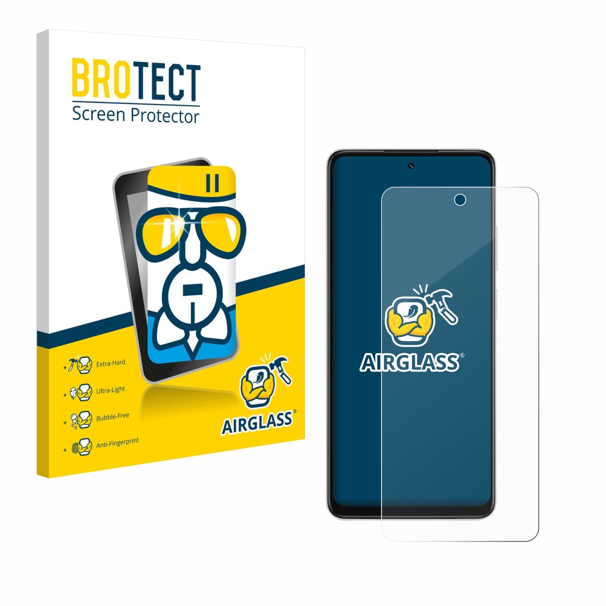 Screenprotector voor Oppo A5x Beschermglas transparant