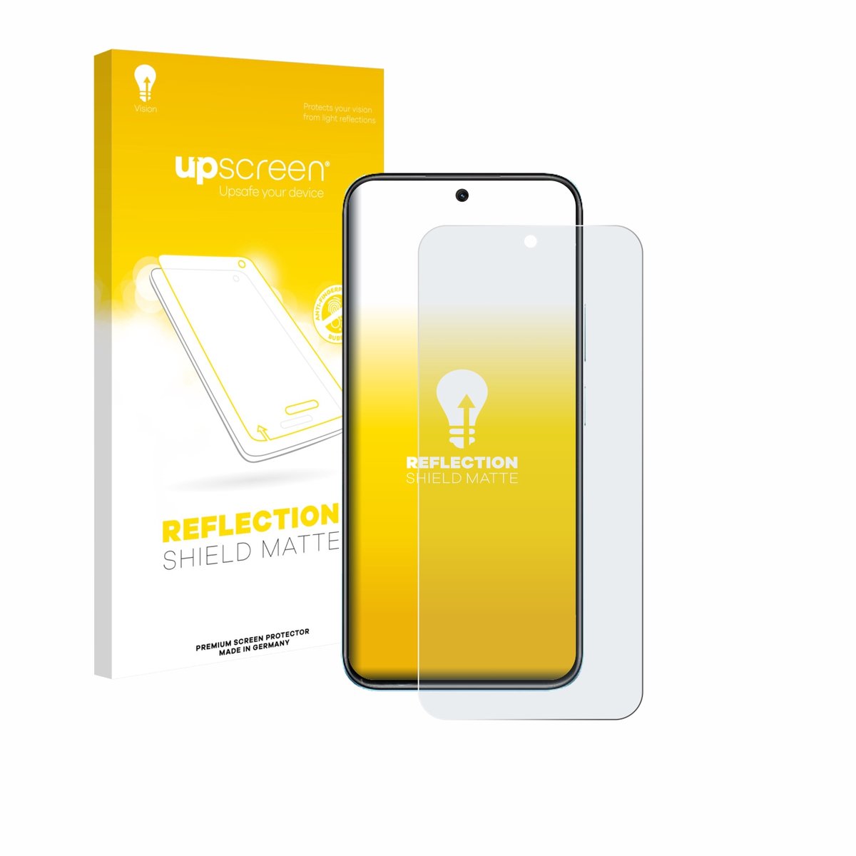 upscreen - Screenprotector voor realme Narzo 90X - Folie Beschermfolie anti glare matte