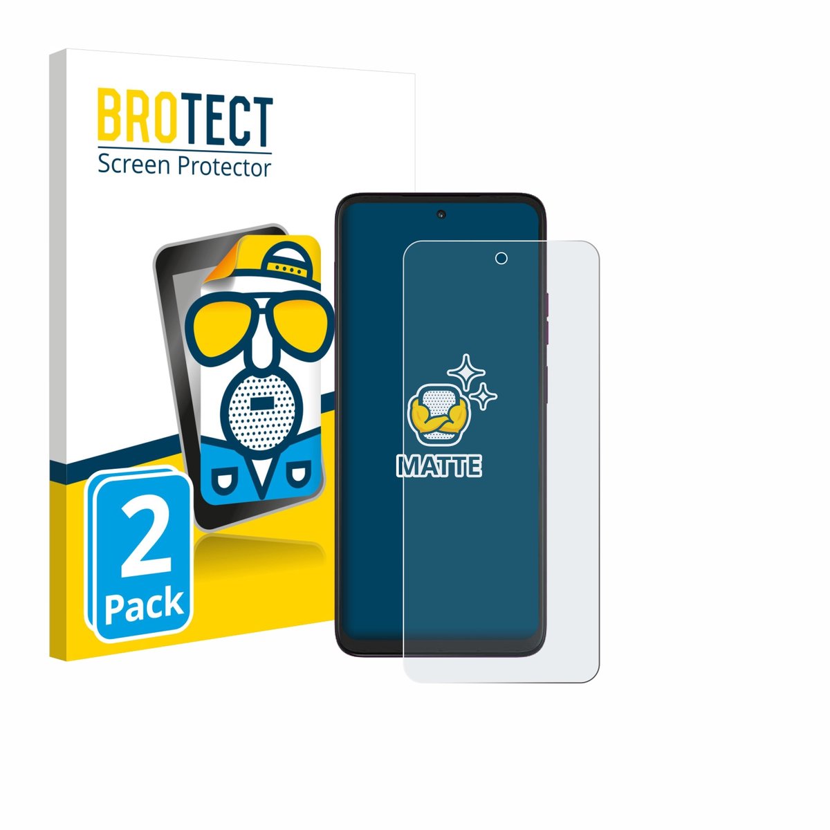 BROTECT - Screenprotector voor Motorola Moto G (2026) - Folie Beschermfolie matte 2 Stuks