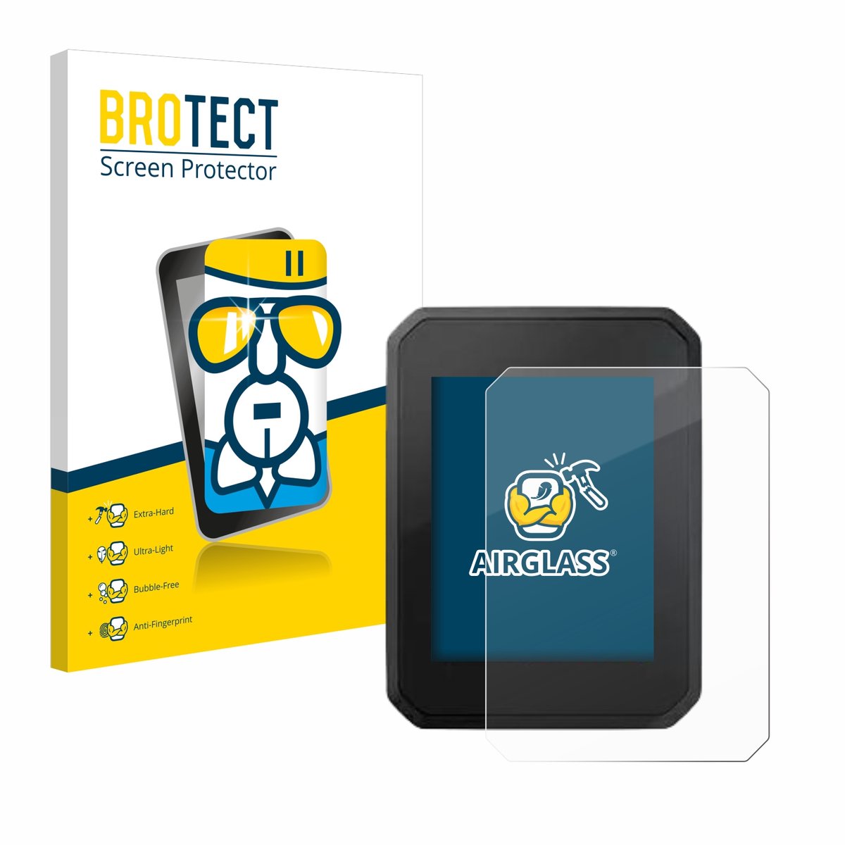 Screenprotector voor FIT Display Compact 2.0 Beschermglas transparant