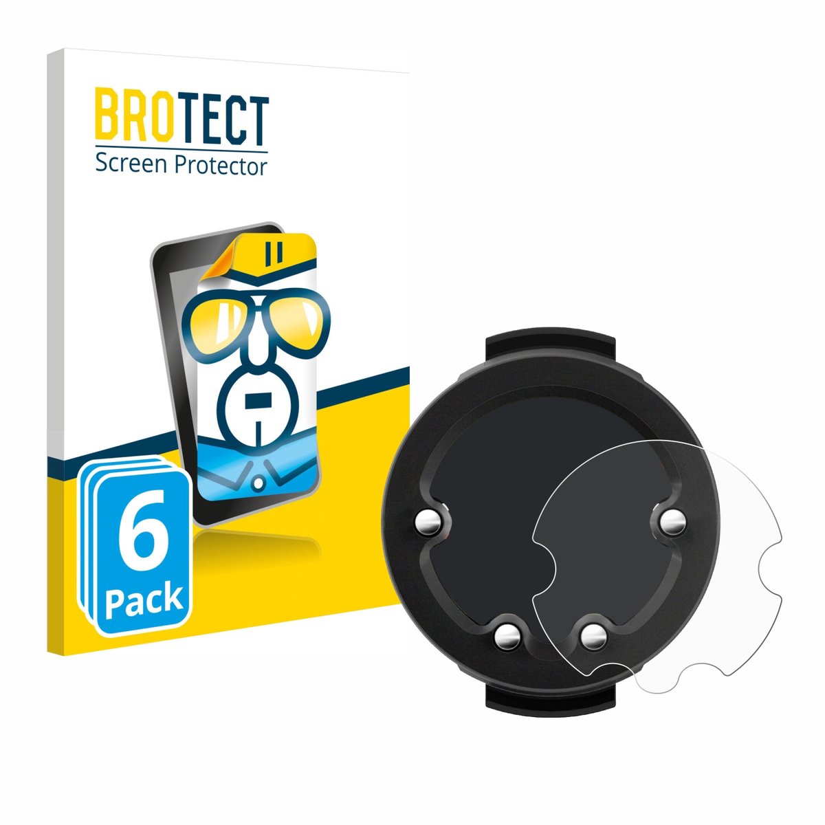 BROTECT - Screenprotector voor Suunto Zoop - Folie Beschermfolie transparant 6 Stuks
