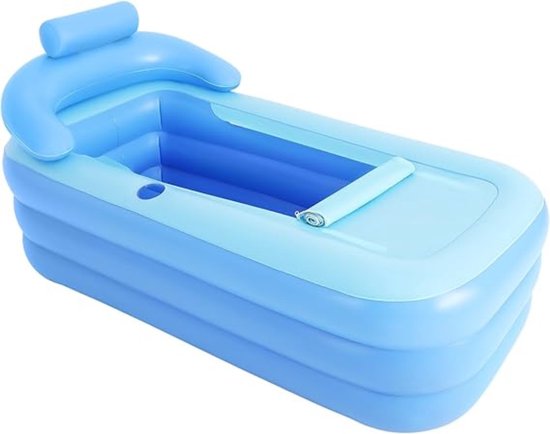 Zyrex® Jacuzzi Opblaasbaar - Jacuzzi - Blauw - 150cm x 80cm x 75cm