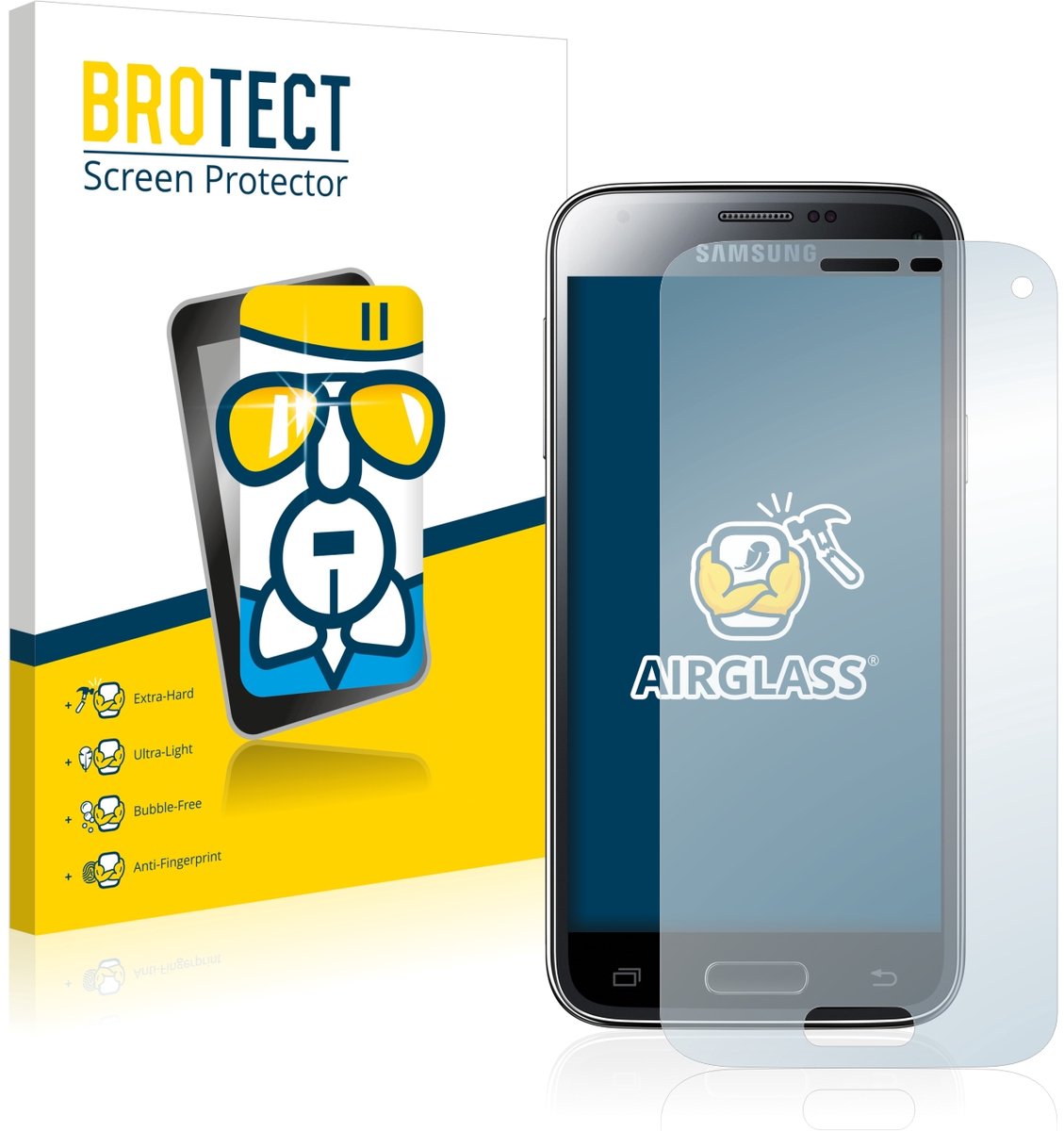 Screenprotector voor Samsung Galaxy S5 Mini SM-G800F Beschermglas transparant